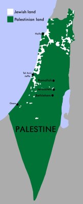 Palestinian And Jewish Land 1946
